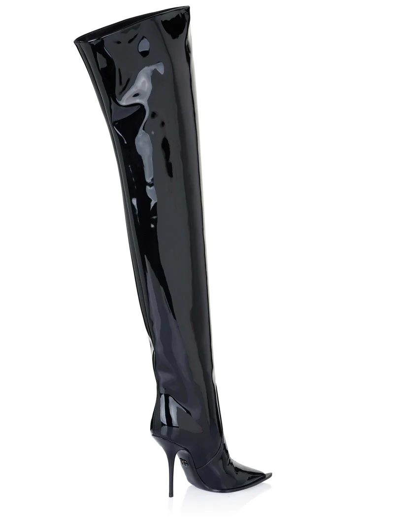 Dolce & Gabbana Stiefel schwarz