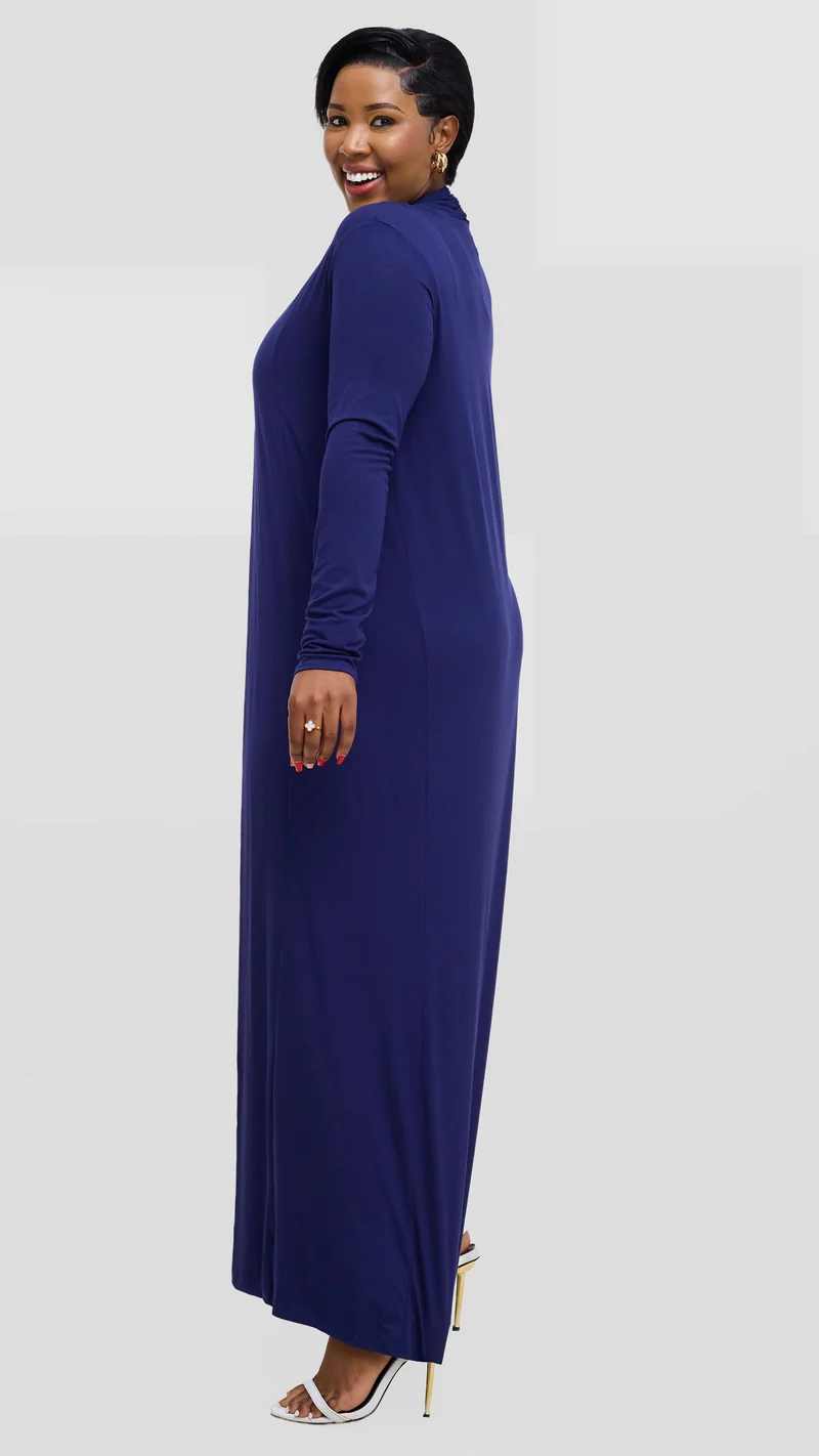 Vivo Basic Extra Long Lily Waterfall - Navy Blue