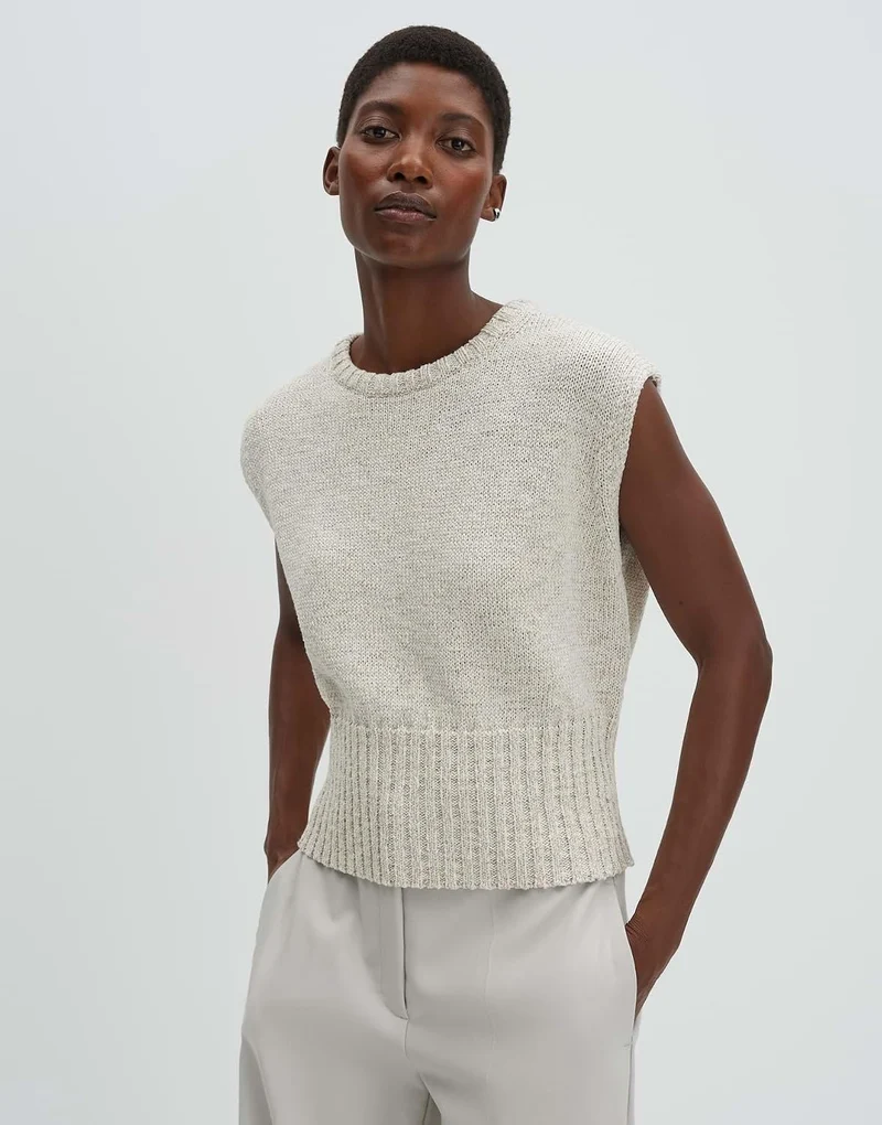 Someday Pullunder Damen Beige