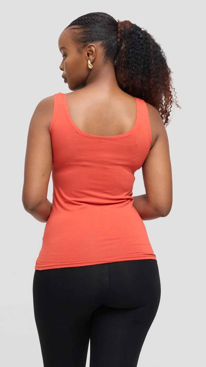 Vivo Basic Tank Top - Orange