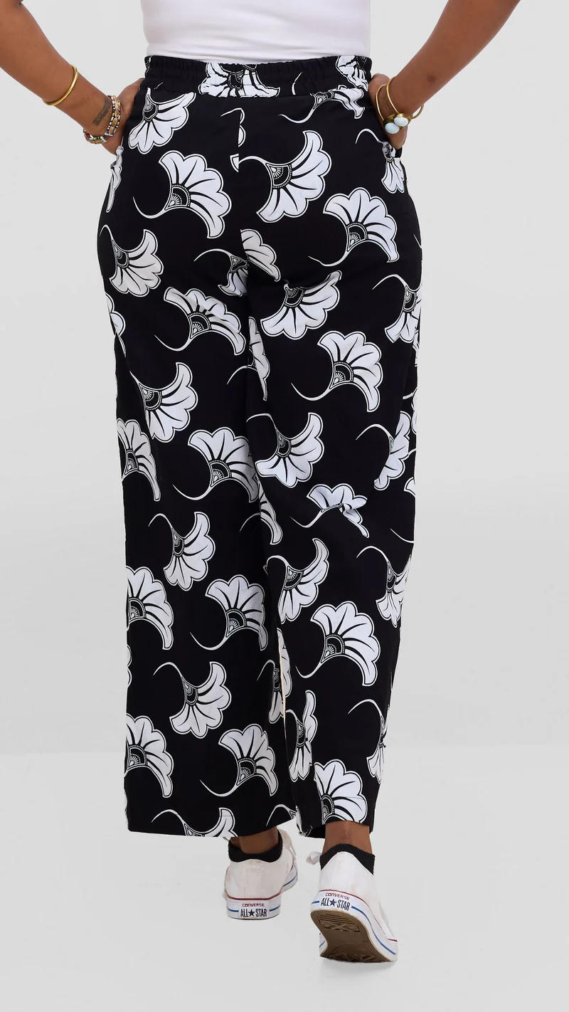 Safari by Vivo Zehra Kitenge Pants - Pollo Print