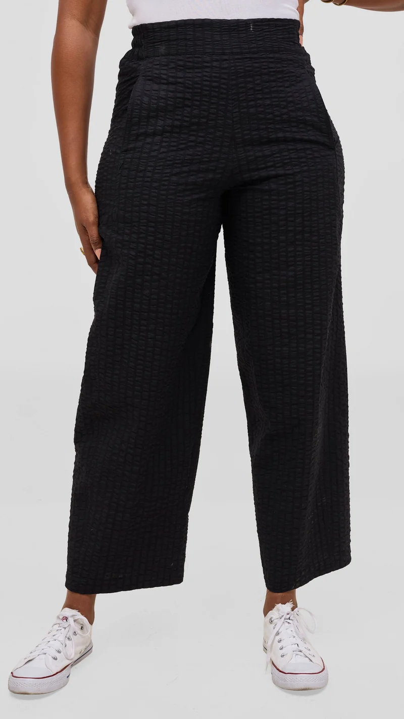 Safari by Vivo Zehra Barrel Pants - Black