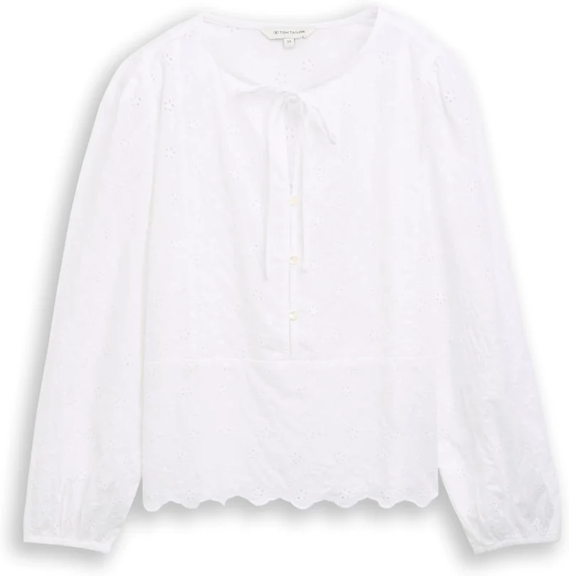Tom Tailor Bluse Weiß