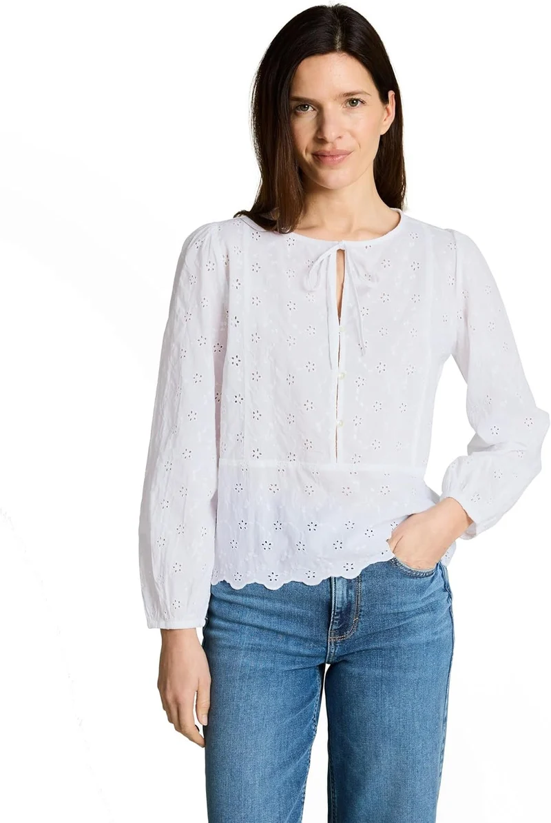 Tom Tailor Bluse Weiß
