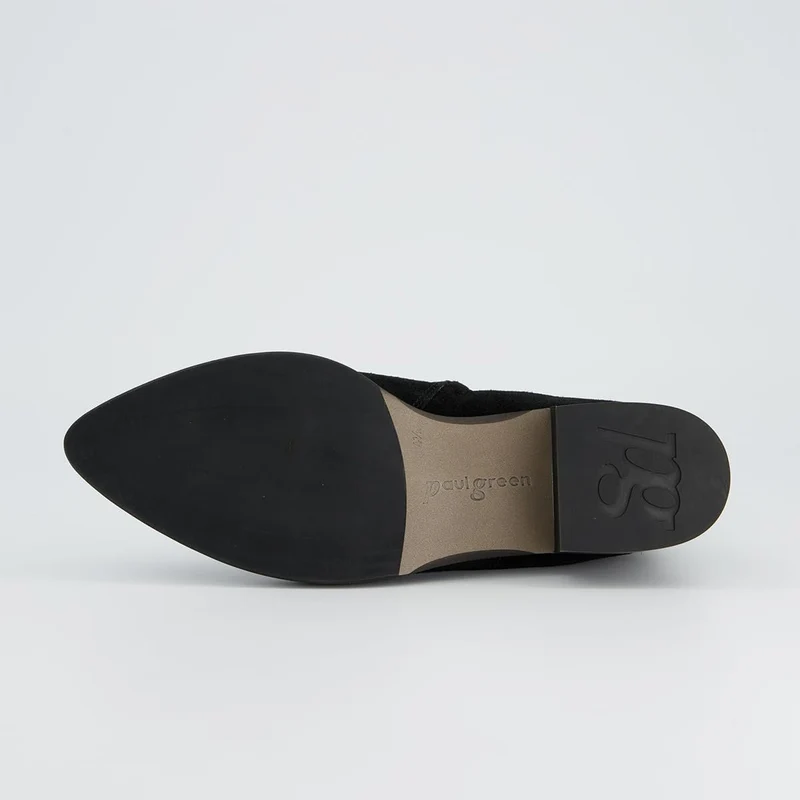 Paul Green Stiefeletten schwarz