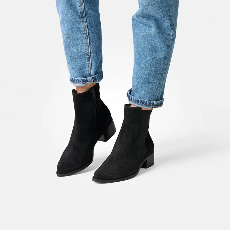 Paul Green Stiefeletten schwarz