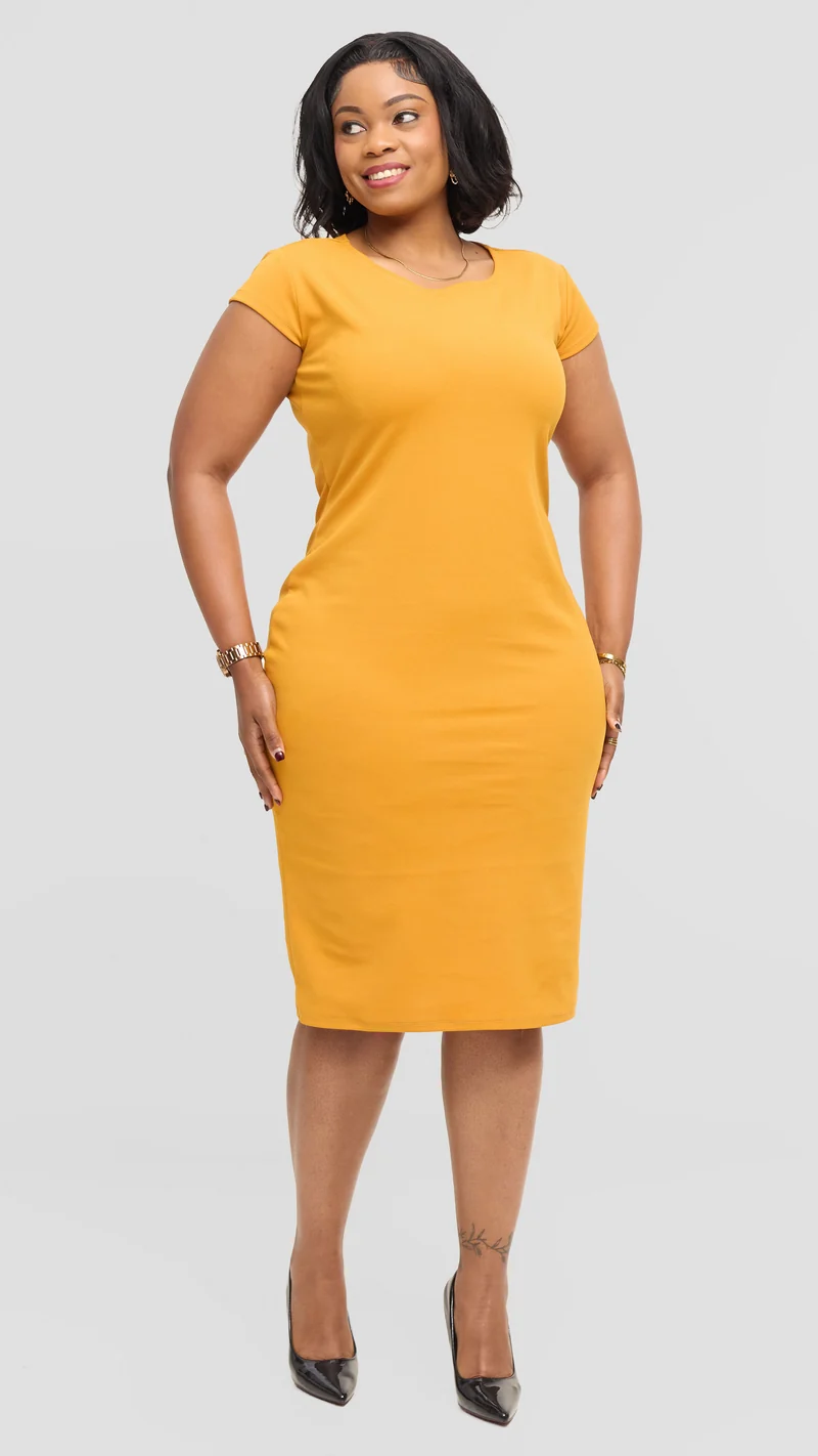 Lizola Connor Bodycon Dress - Mustad