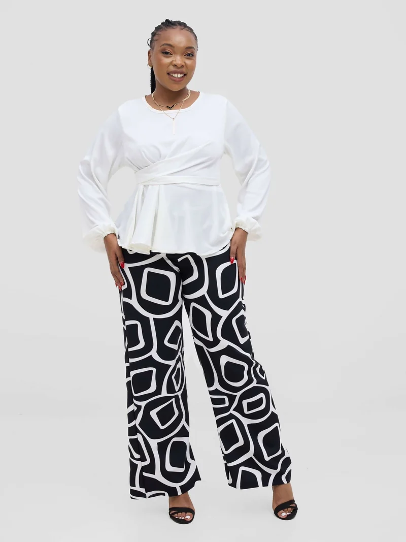 Silk House Collections Hulya Top - White