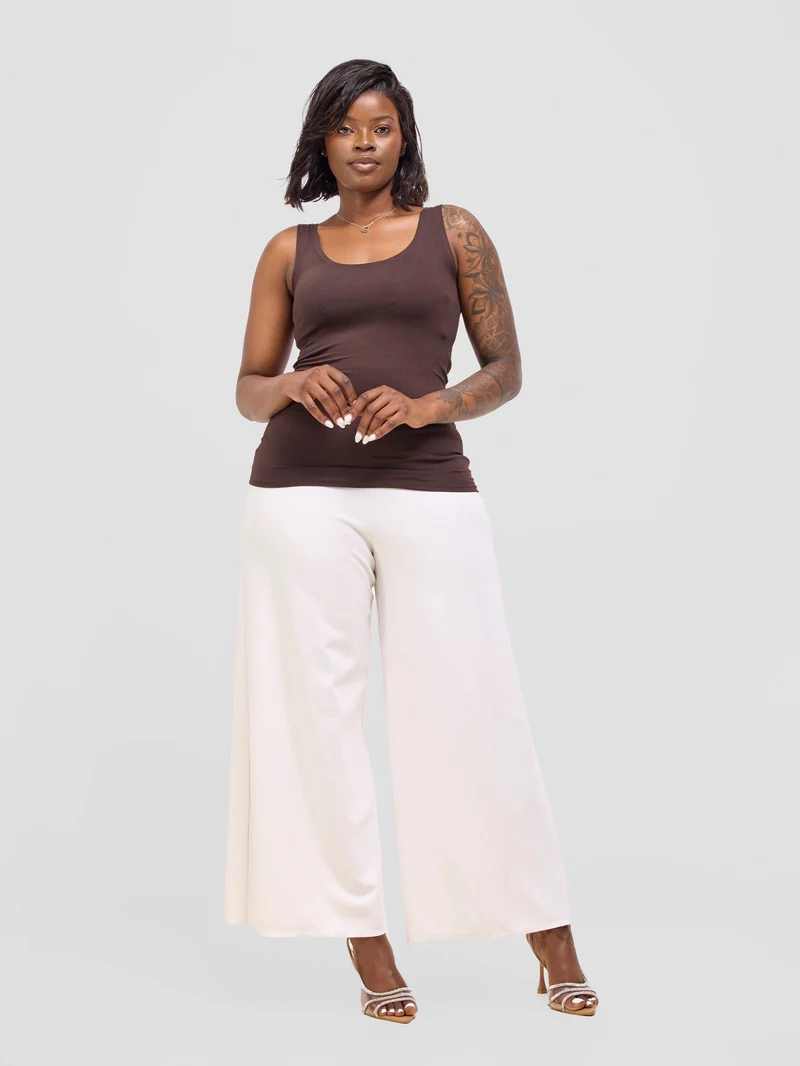 Vivo Basic Tank Top - Chocolate