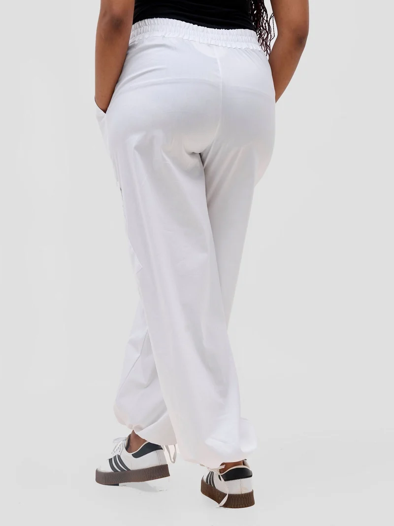 Safari by Vivo Kamari Wide Leg Pants - White
