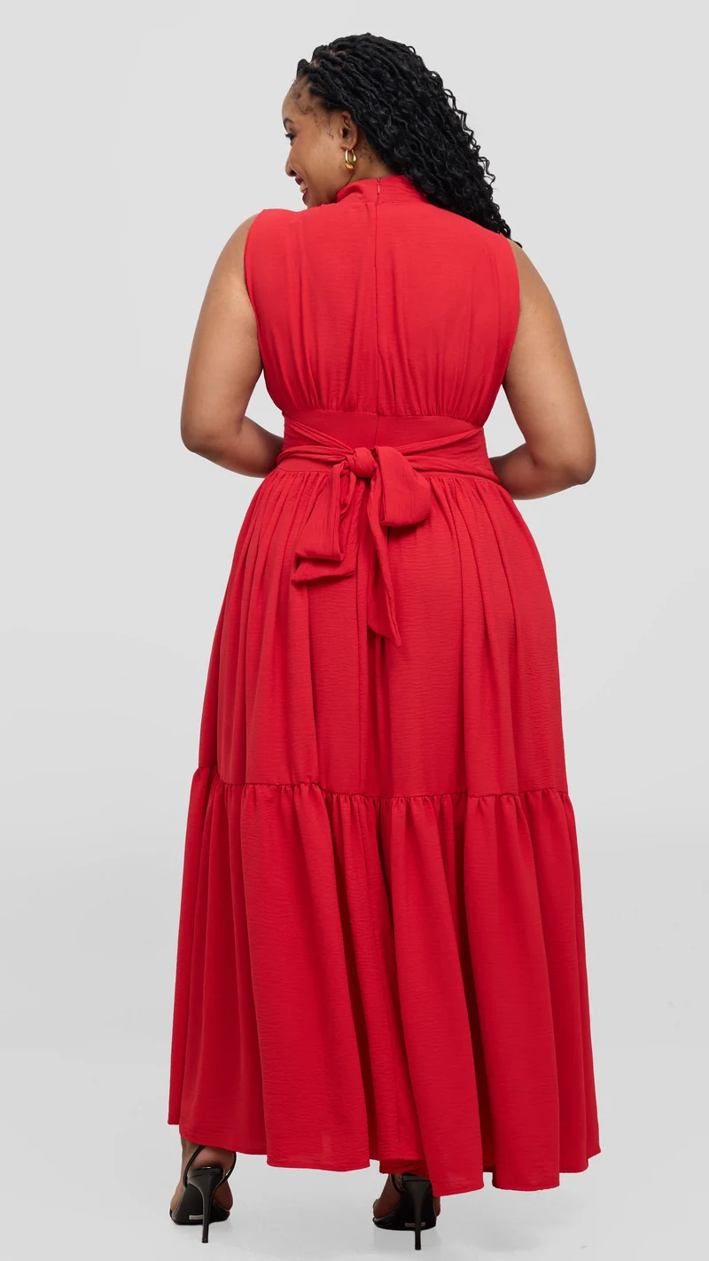 Zambarau Apparel Malaika Dress - Red