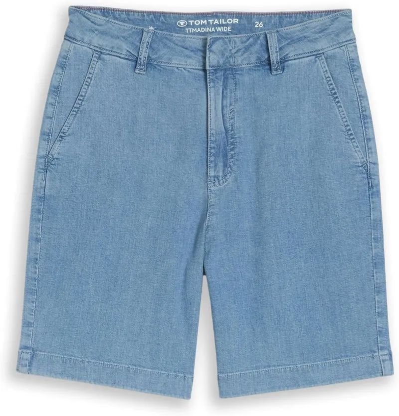 Tom Tailor Shorts Blau