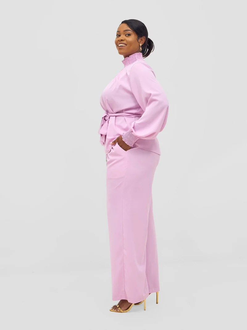 Vivo Ayah Drawstring Pants - Lilac