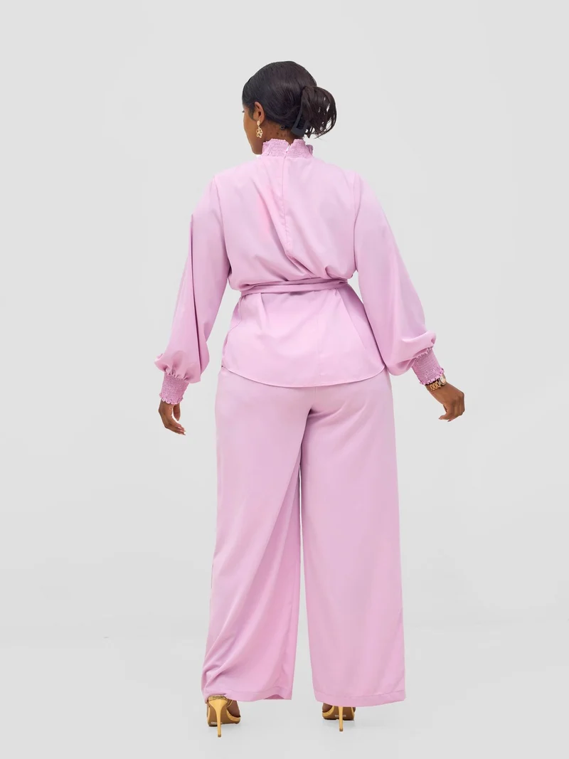 Vivo Ayah Drawstring Pants - Lilac