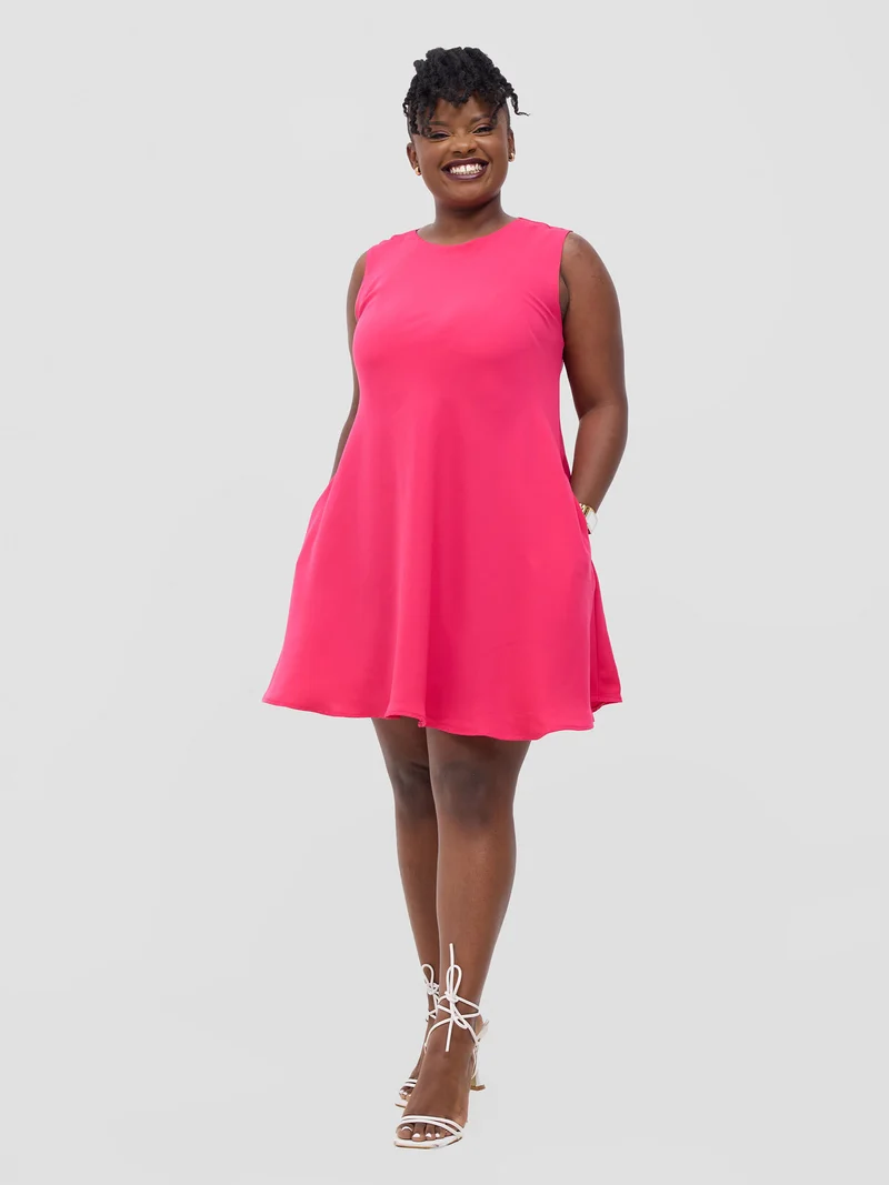 Mnubistyle Kanini Mini Dress - Pink