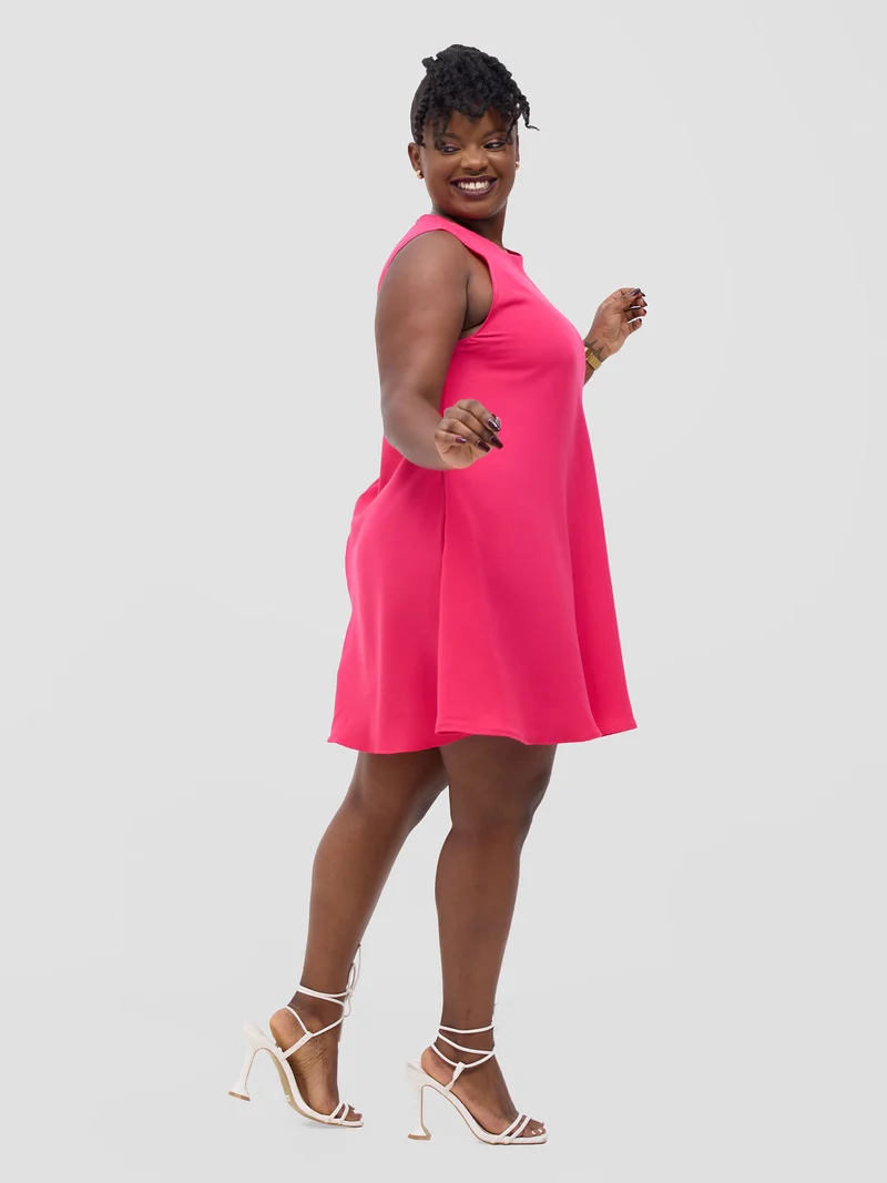Mnubistyle Kanini Mini Dress - Pink