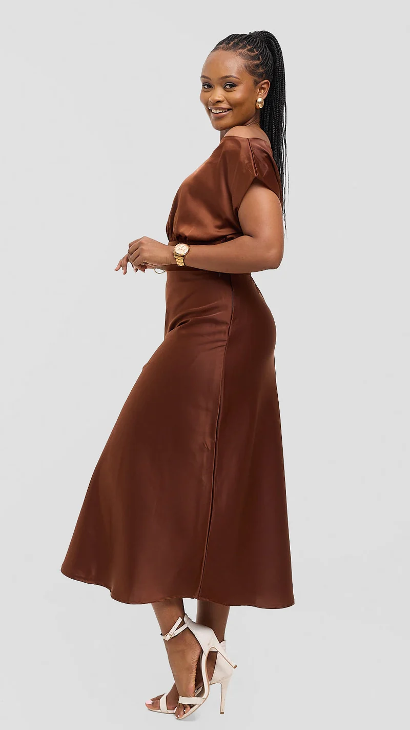 Eunike Wendo Skirt - Brown