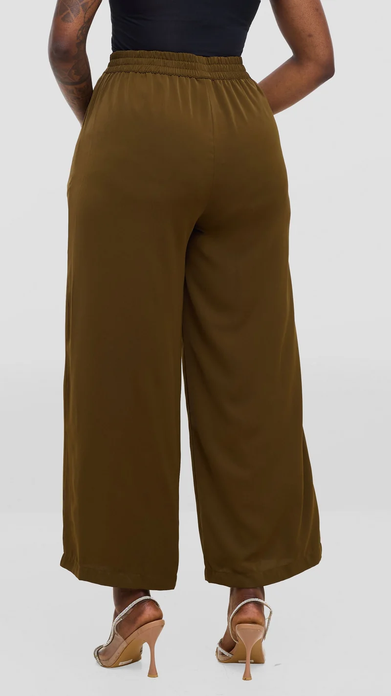 Vivo Wastani Drawstring Pants - Dusty Green