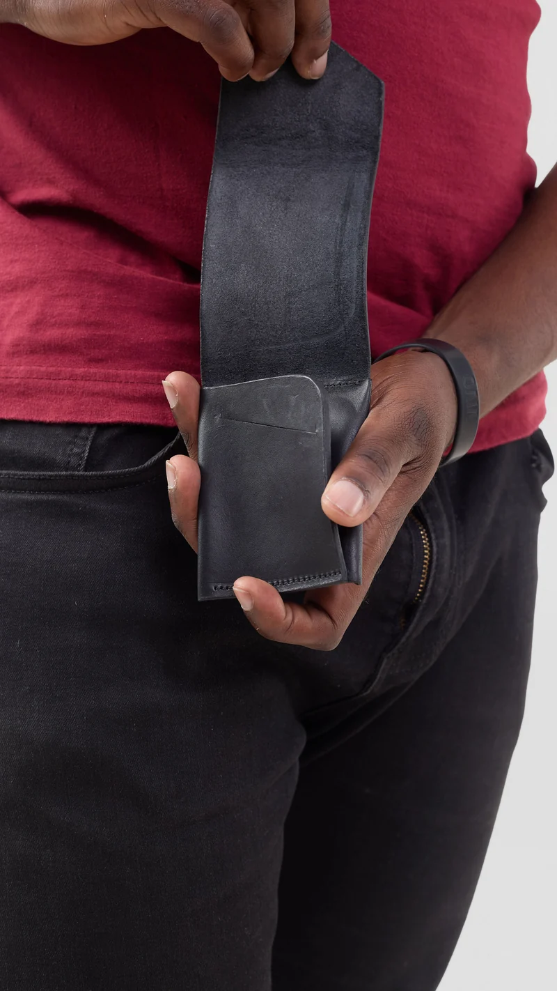 Foiyd Leather Men's Wallet - Black
