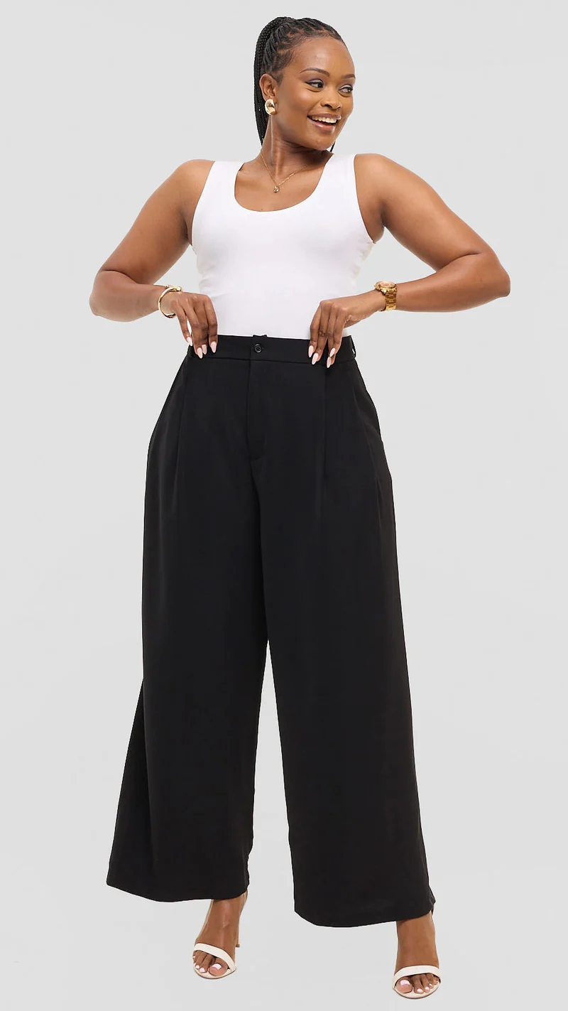CSF Peony Pants - Black