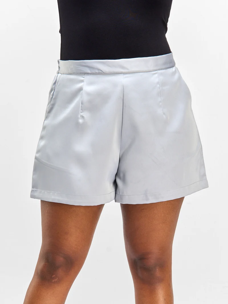Vivo Nimali Satin Shorts - Grey