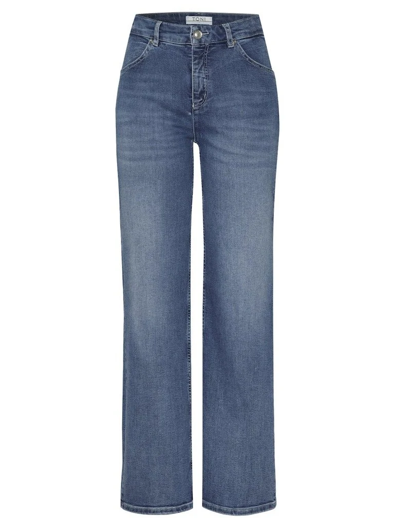 Toni Dress Liv Wide Jeans Blau