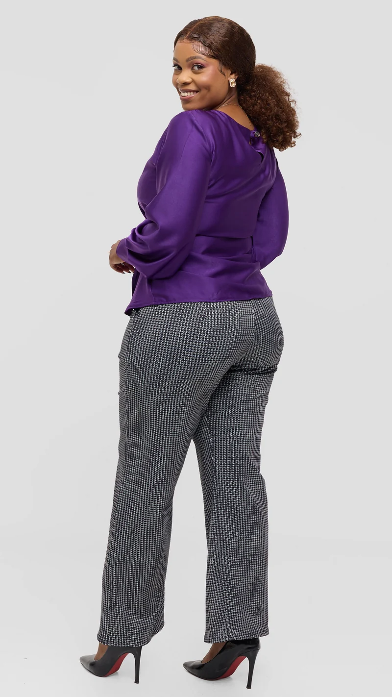 Silk House Collection Ekal Top - Purple