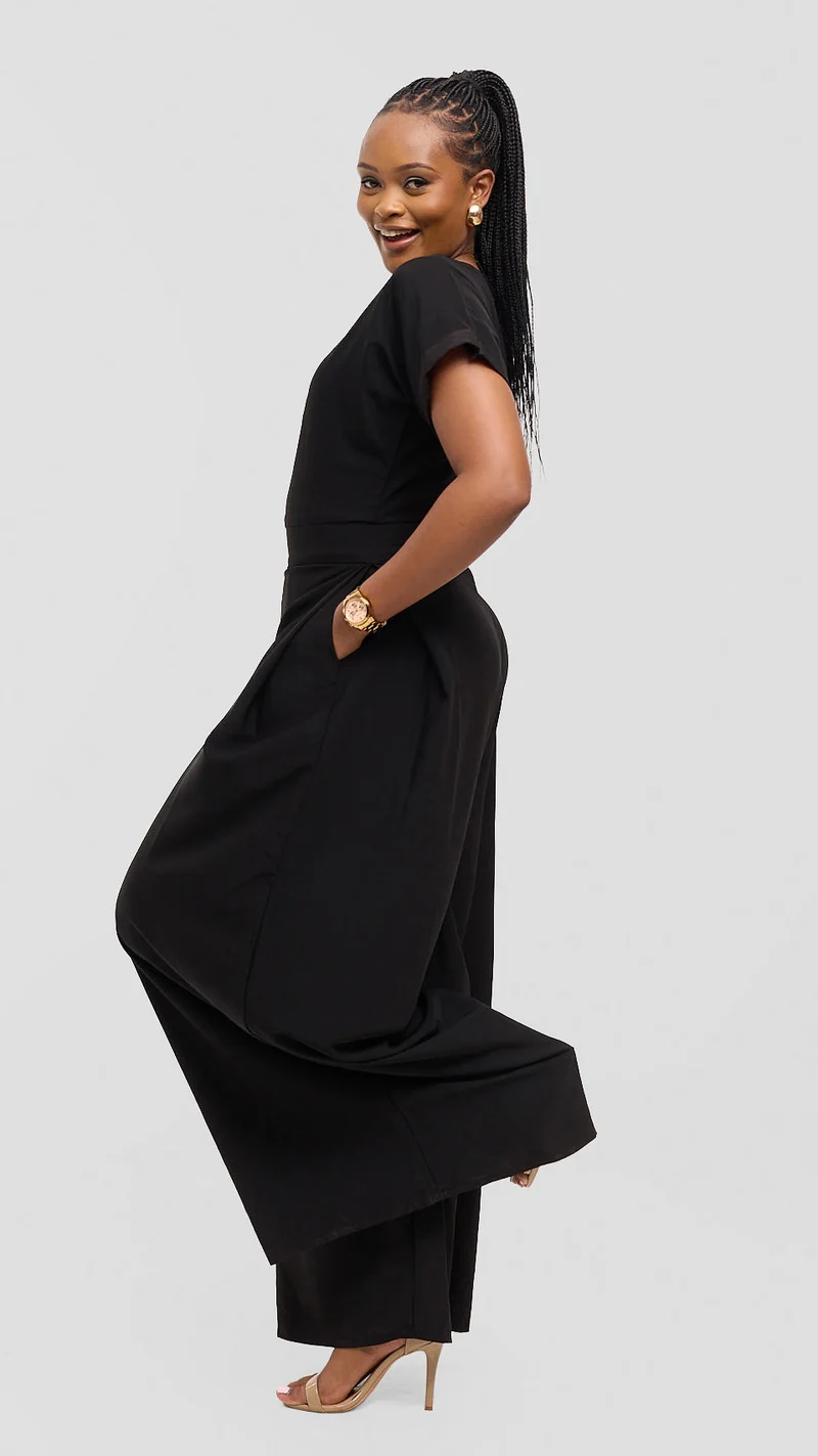 Eunike Joy Jumpsuit - Black