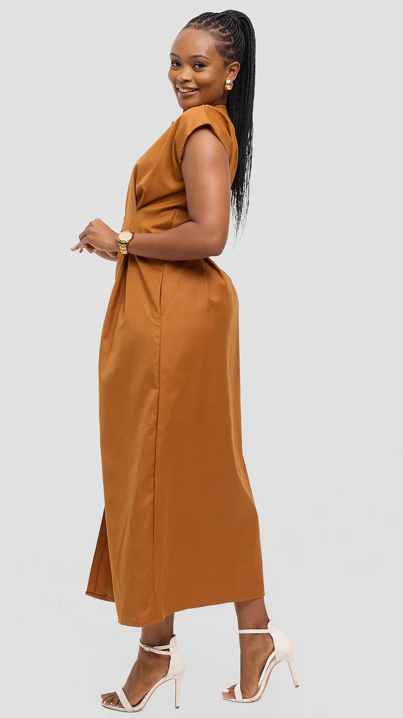 Eunike Azuri Maxi Dress - Golden Yellow