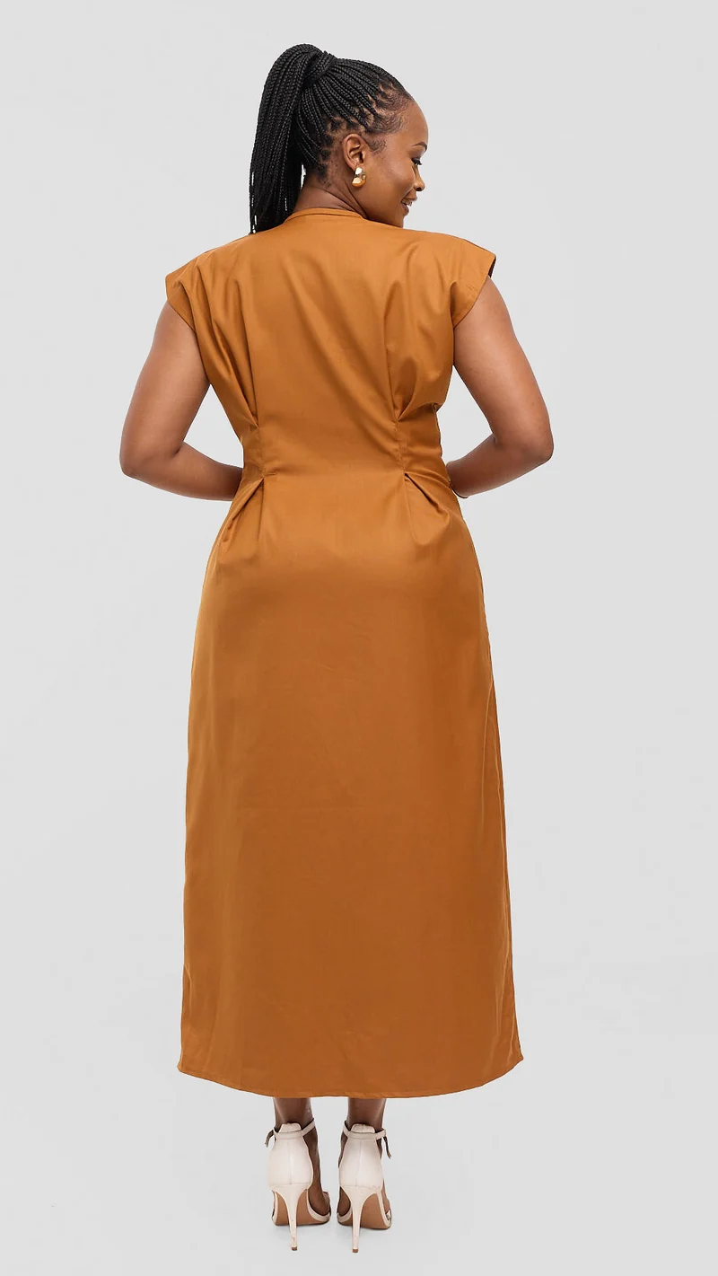 Eunike Azuri Maxi Dress - Golden Yellow