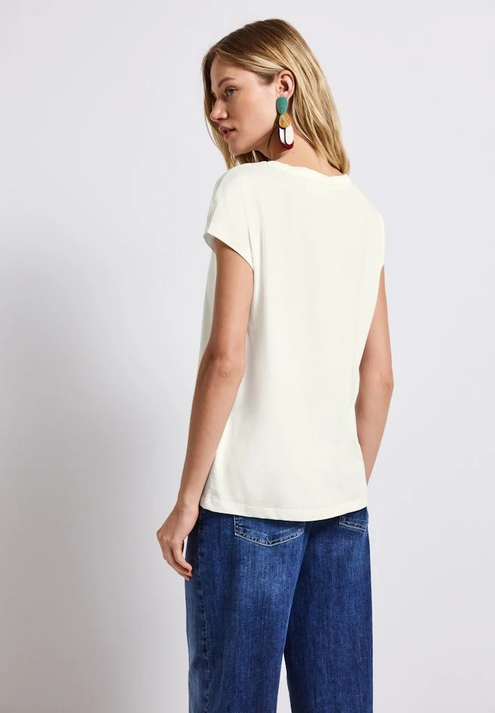 basic partprint shirt