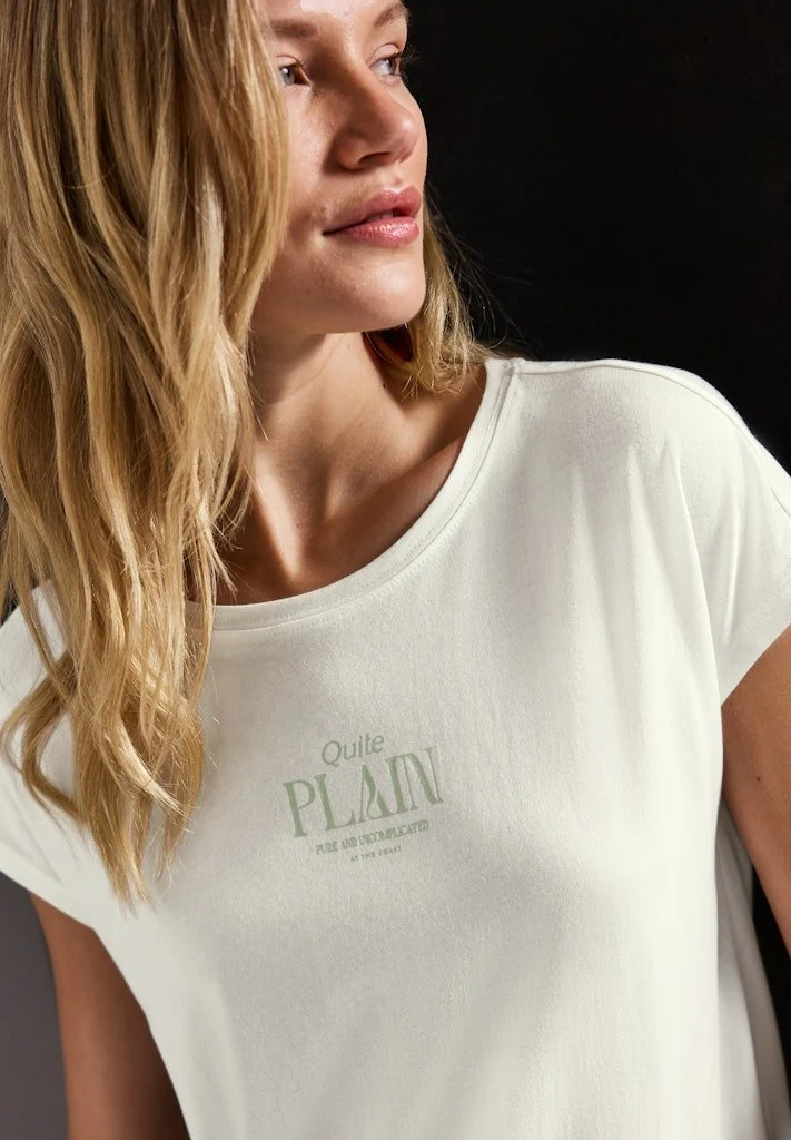 basic partprint shirt