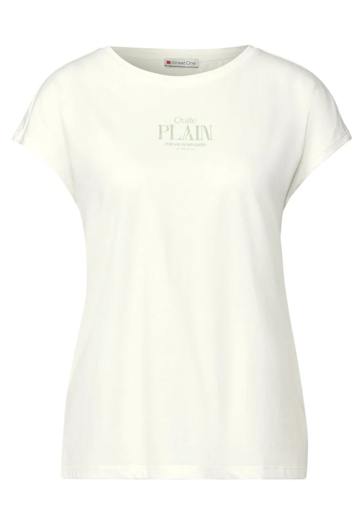 basic partprint shirt