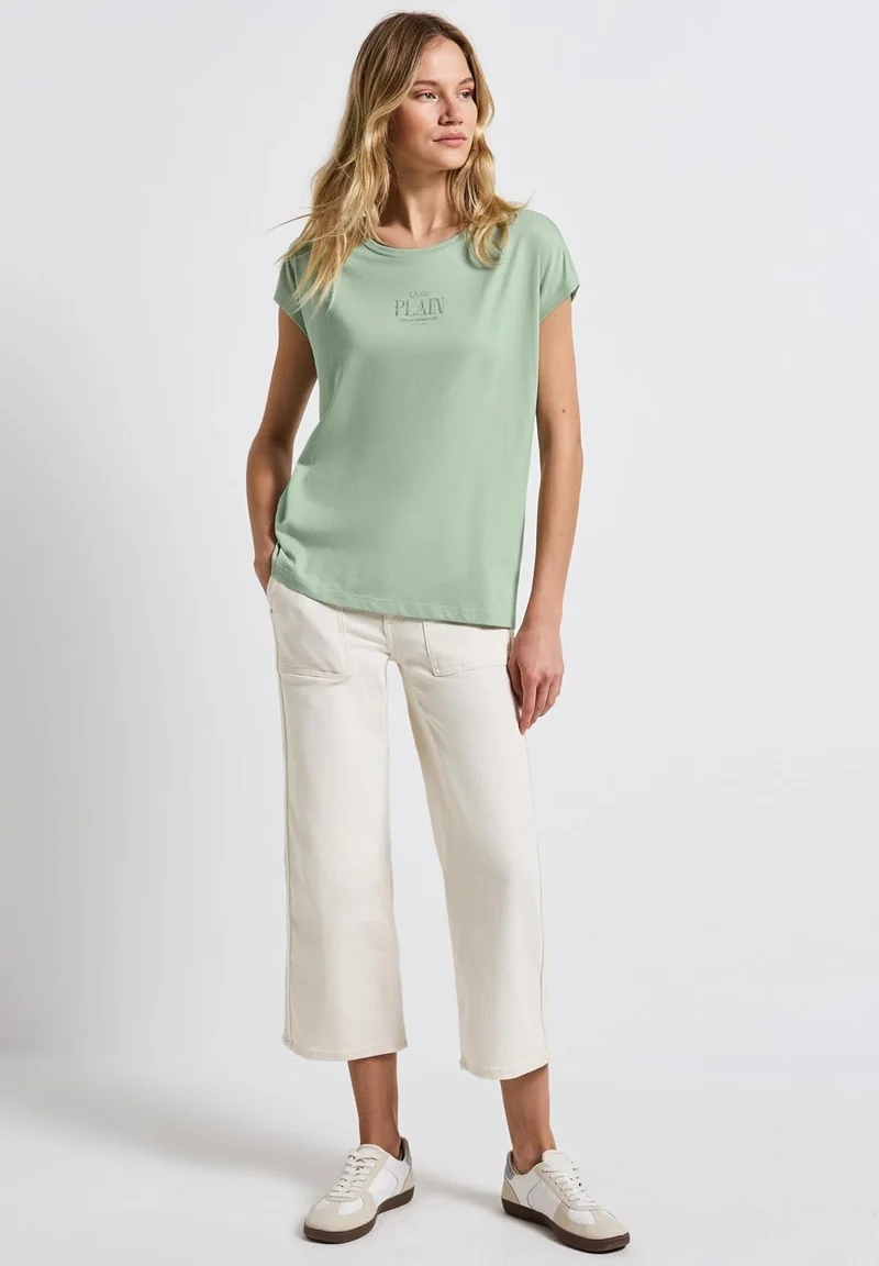 basic partprint shirt