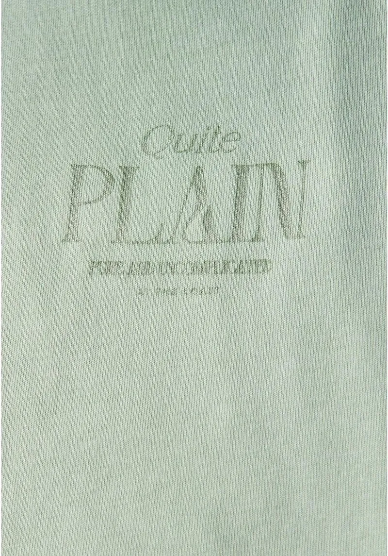 basic partprint shirt