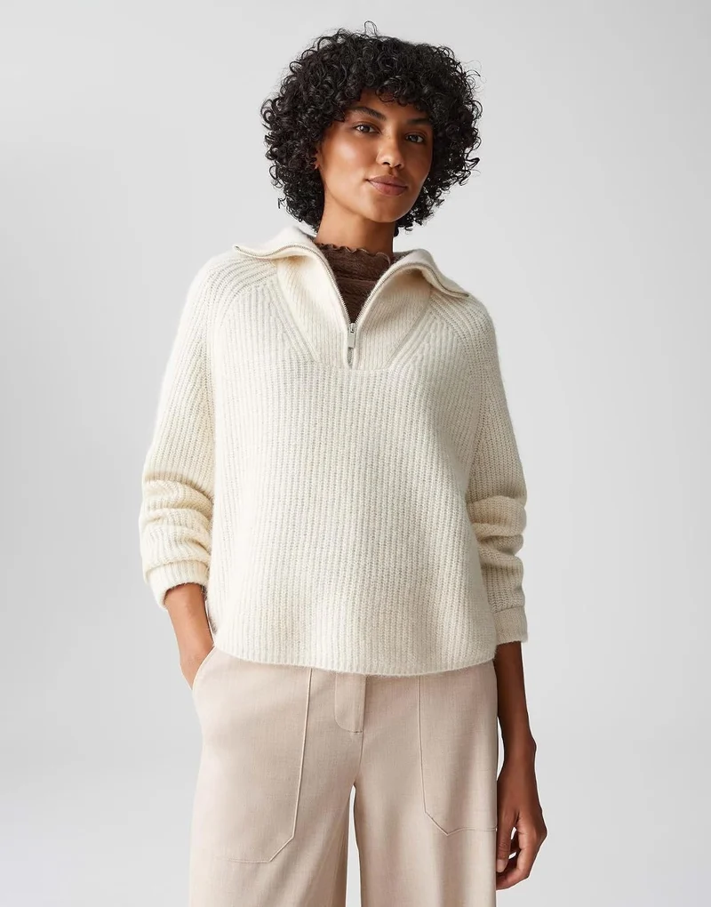 Opus Poy Pullover Creme