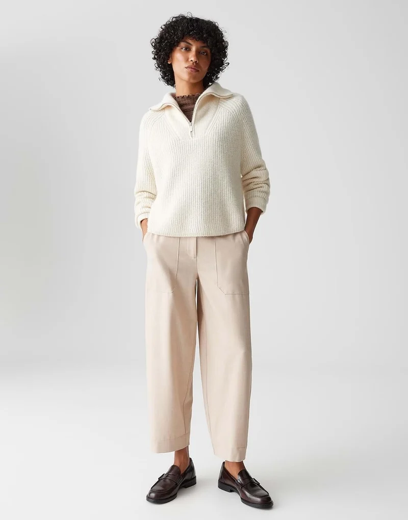 Opus Poy Pullover Creme