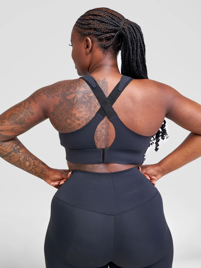 Flen Store High waist Fitness Leggings only - Black