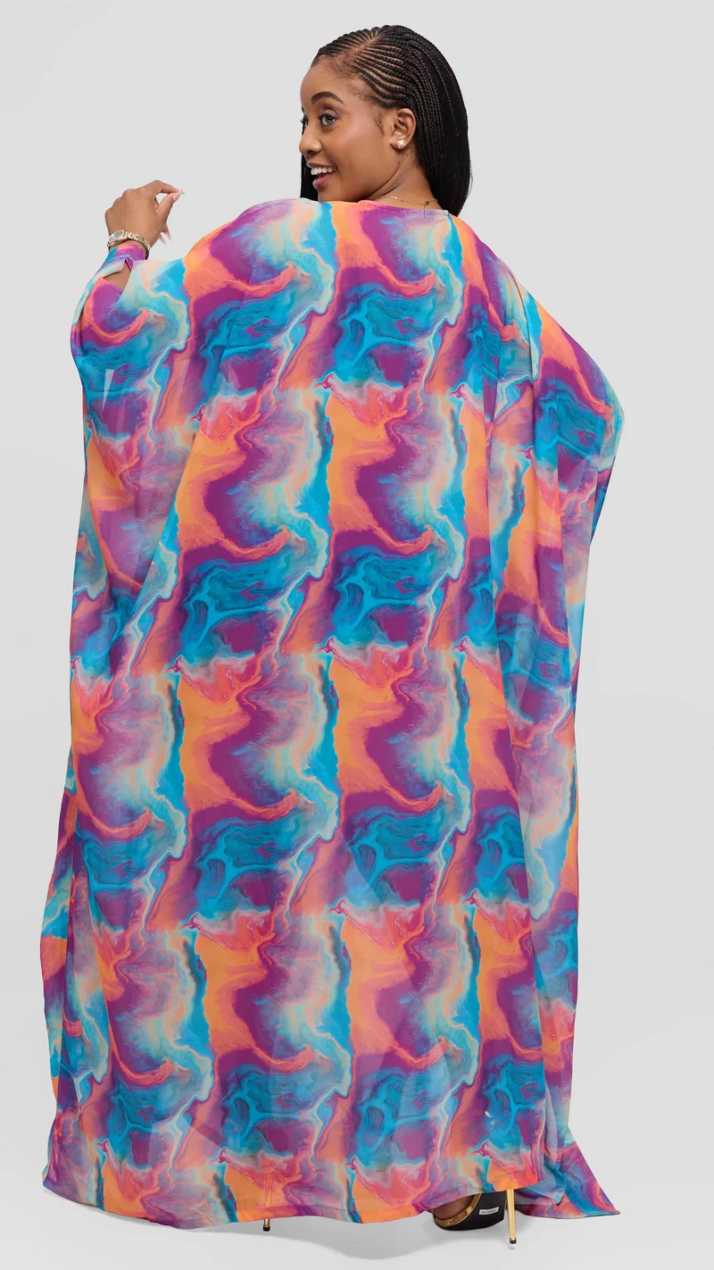 Nika Bonica Tiwi Kaftan - Blue