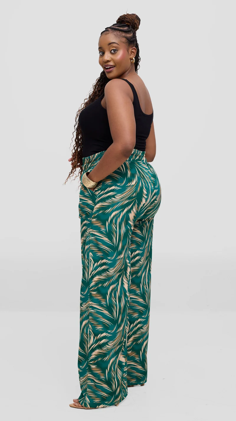 TimyT Urban Wear Emerald Pants Pant - Green Print