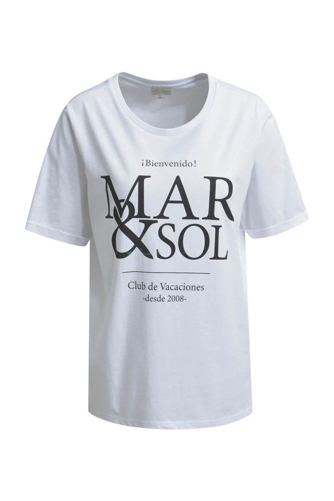 Milano Italy T-SHIRT W ROUNDNECK - 243000023455
