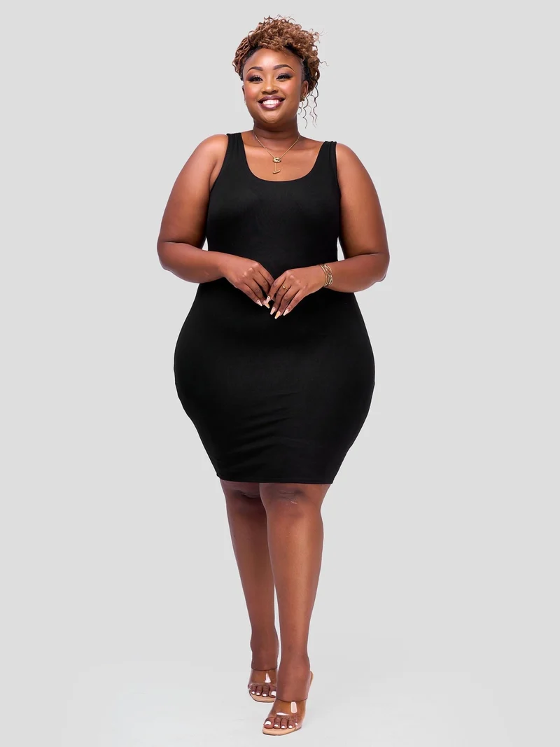 Vivo Essentials Bodycon - Black