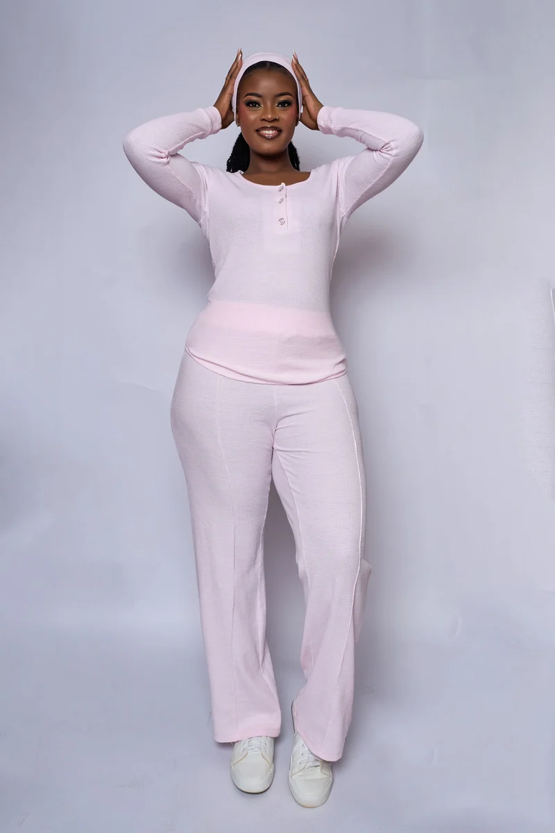 Plainchic Nairobi Keni Set – Blush Pink