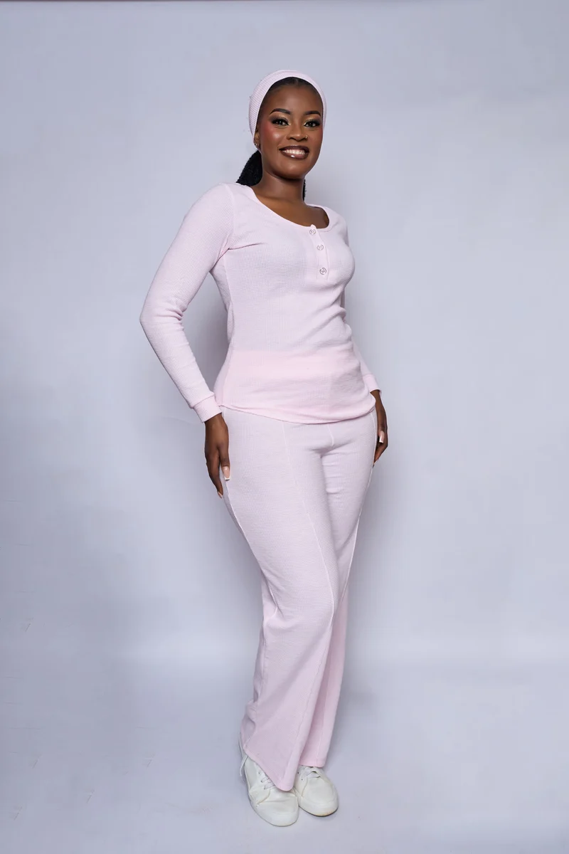 Plainchic Nairobi Keni Set – Blush Pink