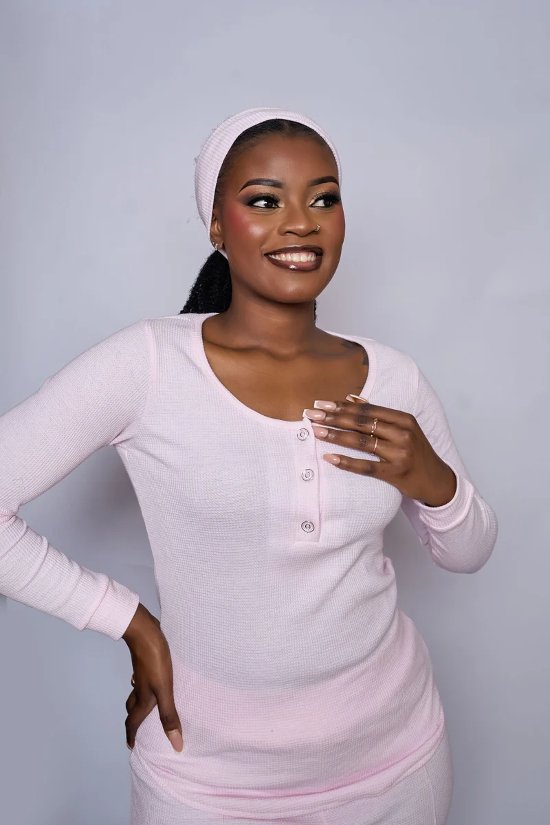 Plainchic Nairobi Keni Set – Blush Pink