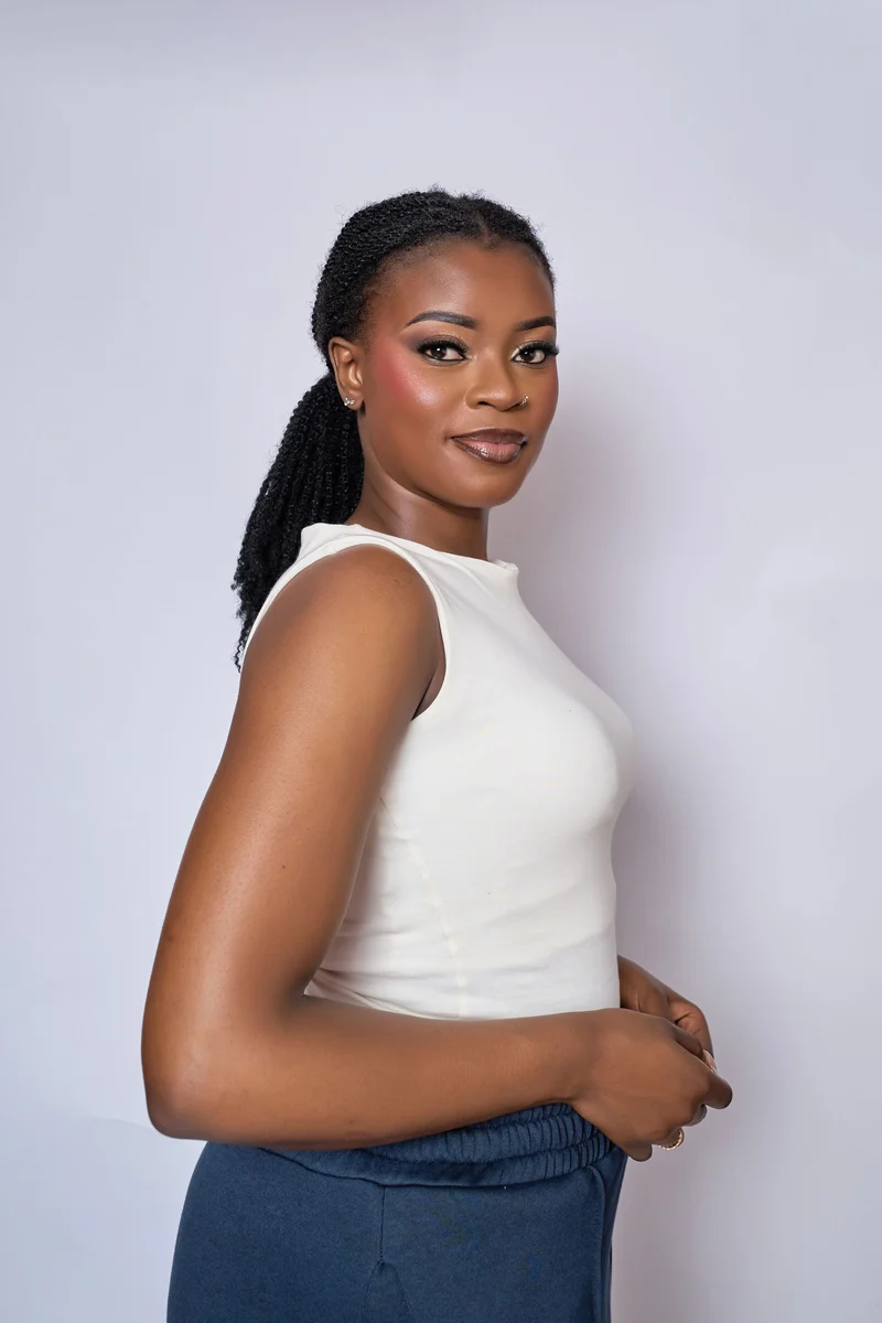 Plainchic Sleeveless Top – White