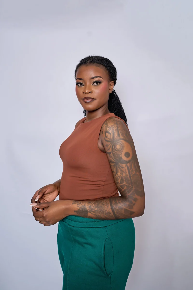 Plainchic Sleeveless Top – Brown