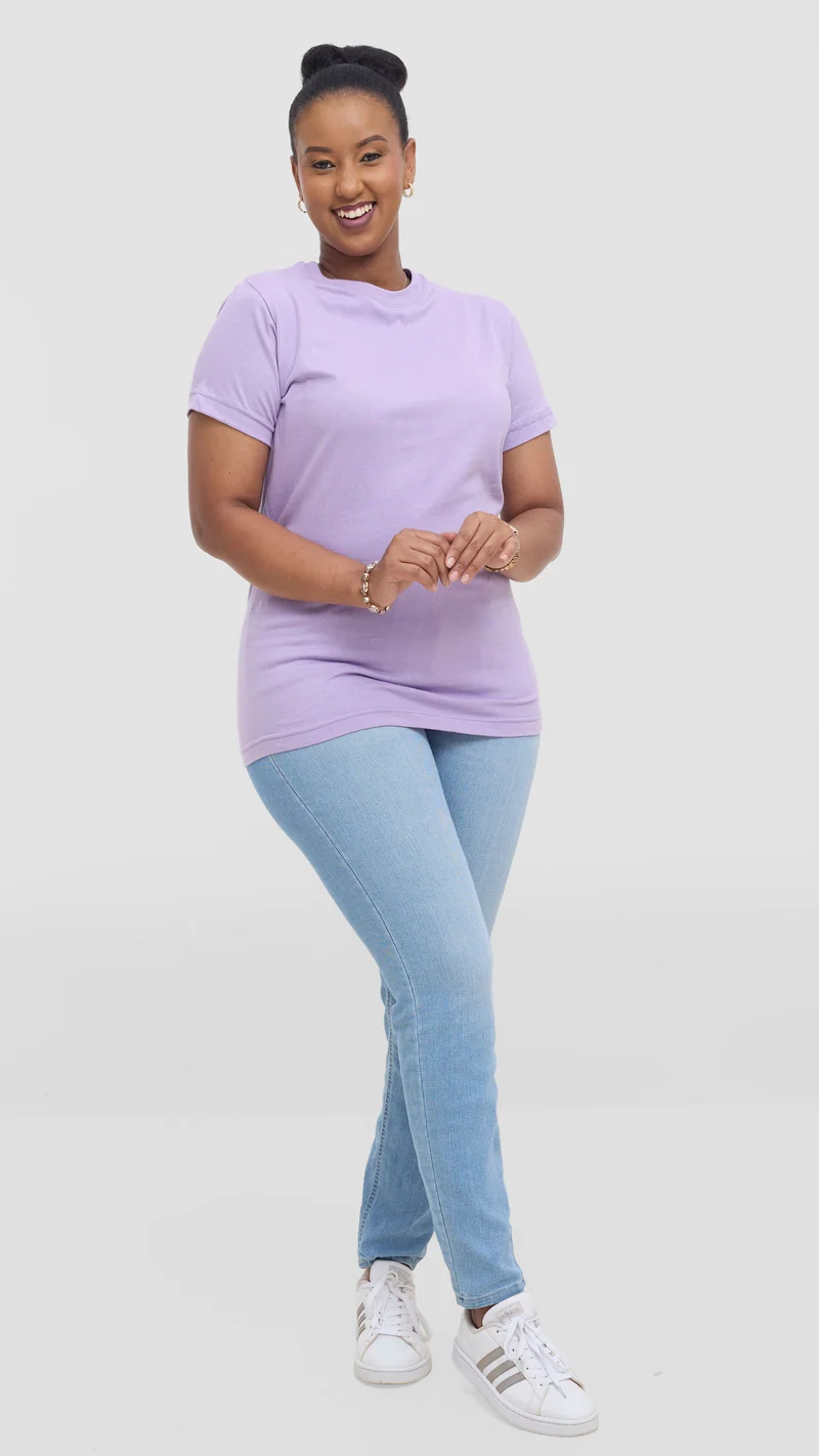 Princess Affair Plain Tshirt - Light Purple