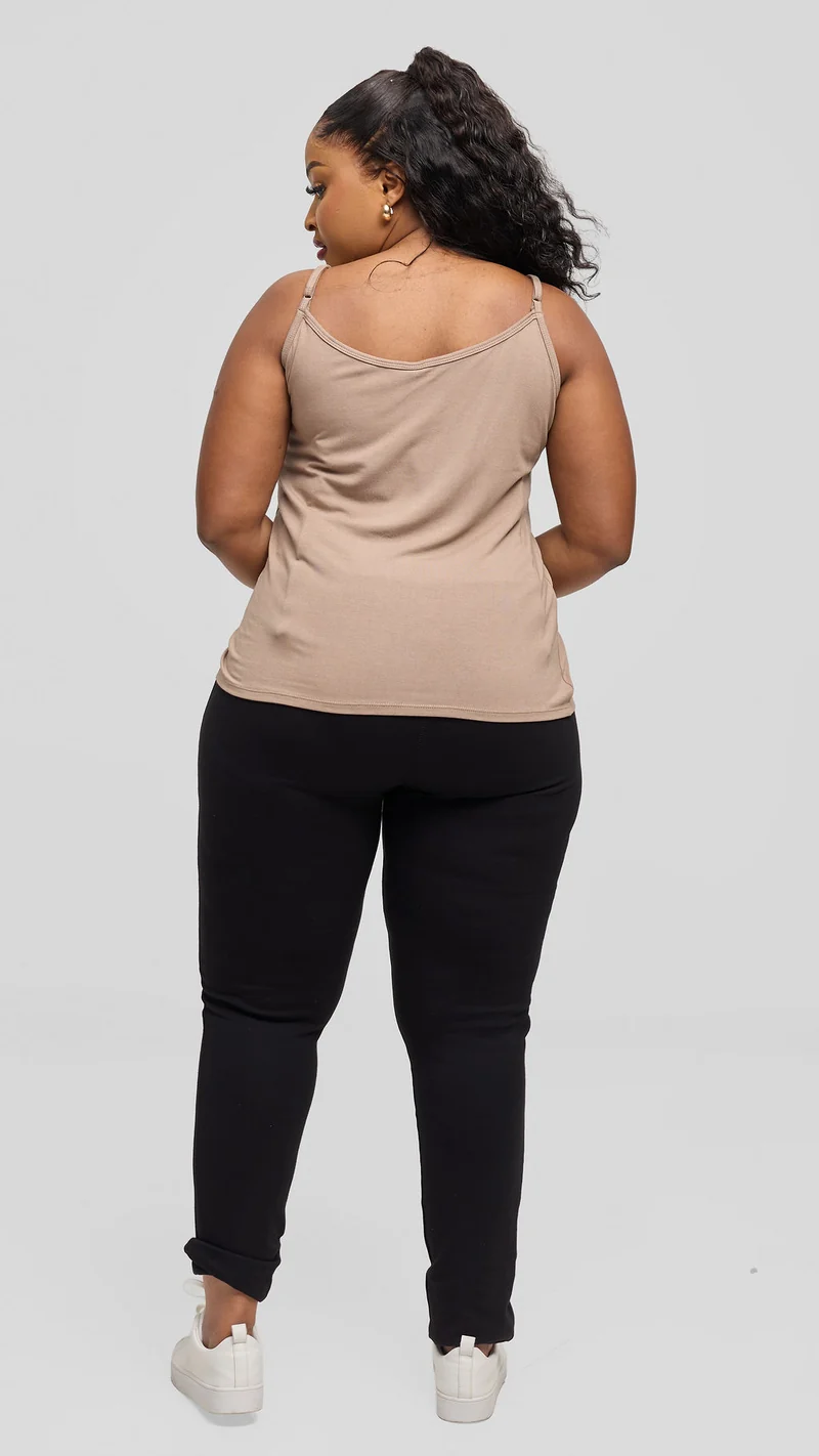 Vivo Cowl Camisole - Khaki