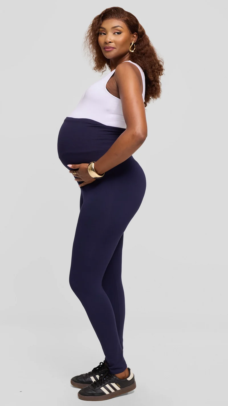 Vivo Anavi Leggings in Jersey - Navy
